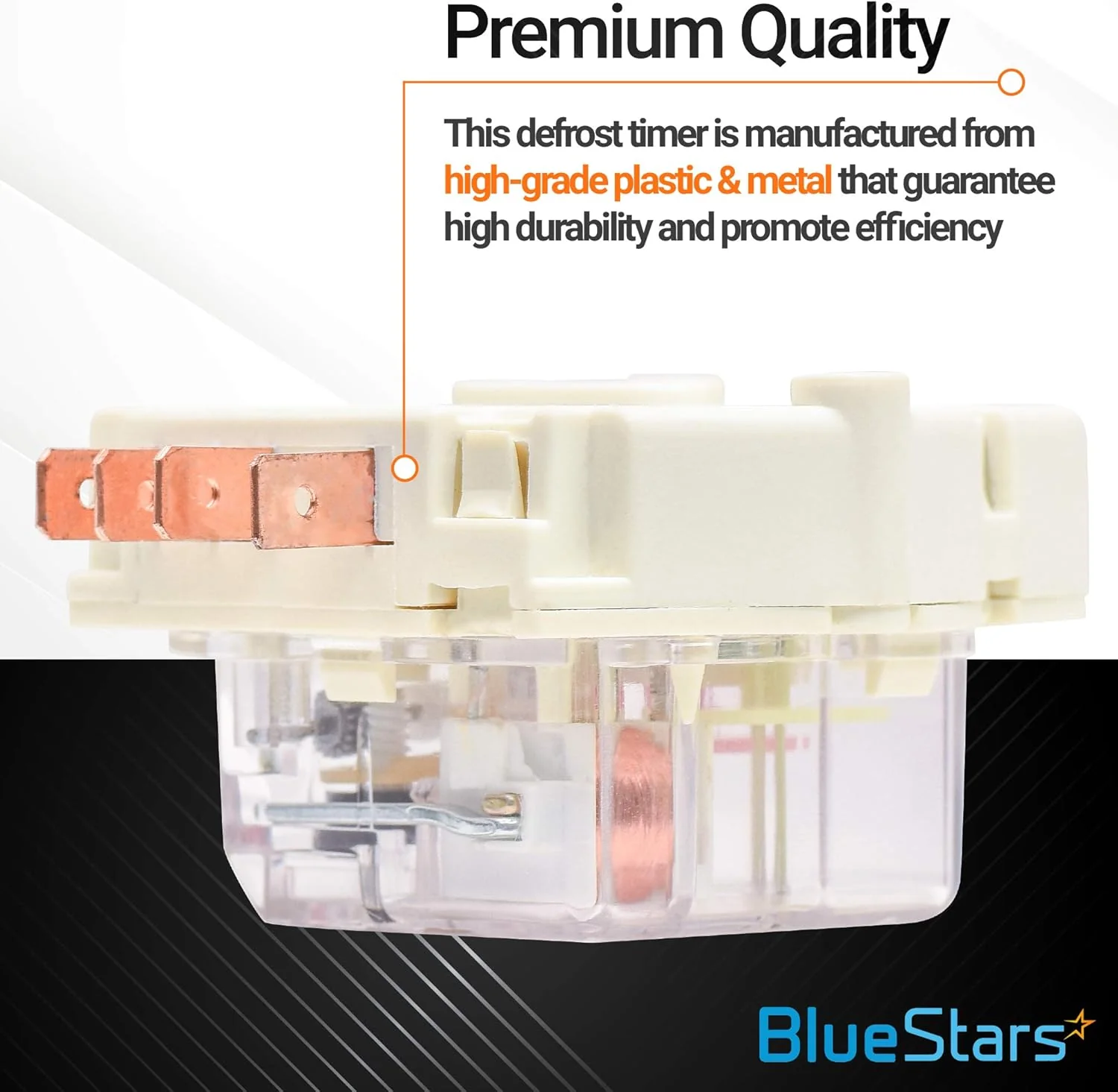 [Lifetime Warranty] 215846602 Refrigerator Defrost Timer Replacement - Compatible with Frigidaire Kenmore Refrigerators - Replaces 215846606 240371001 241621501 AP2111929 PS423801 - Image 5
