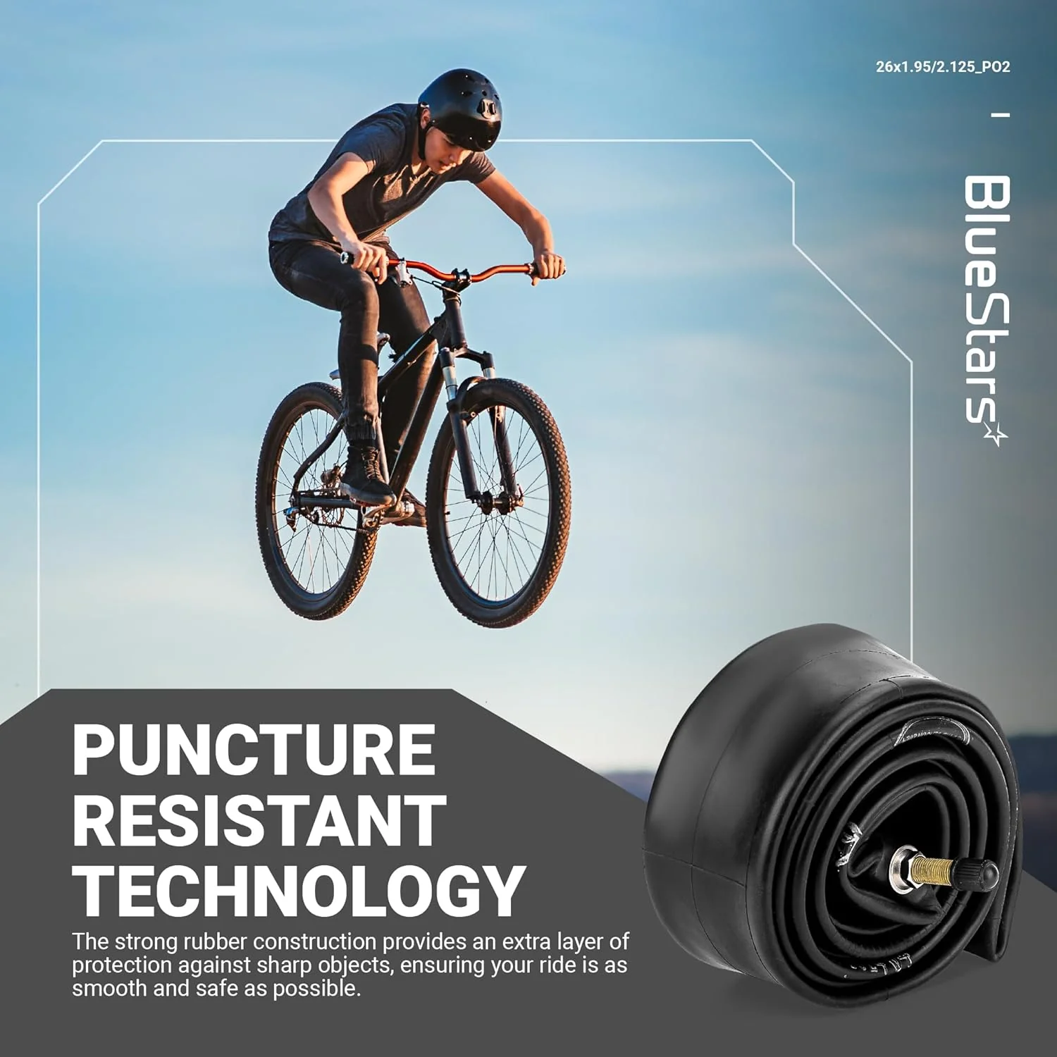 [Lifetime Warranty] 26" x 1.75/1.95/2.10/2.125" Bicycle Inner Tubes - Pack of 2 - Image 6