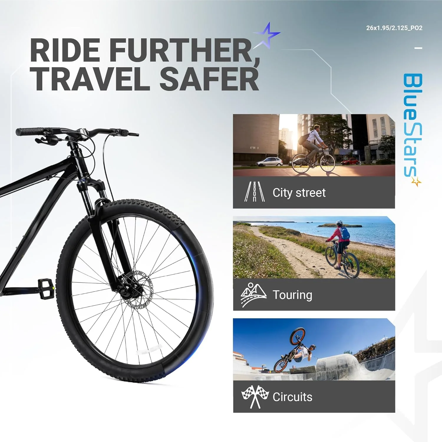 [Lifetime Warranty] 26" x 1.75/1.95/2.10/2.125" Bicycle Inner Tubes - Pack of 2 - Image 9