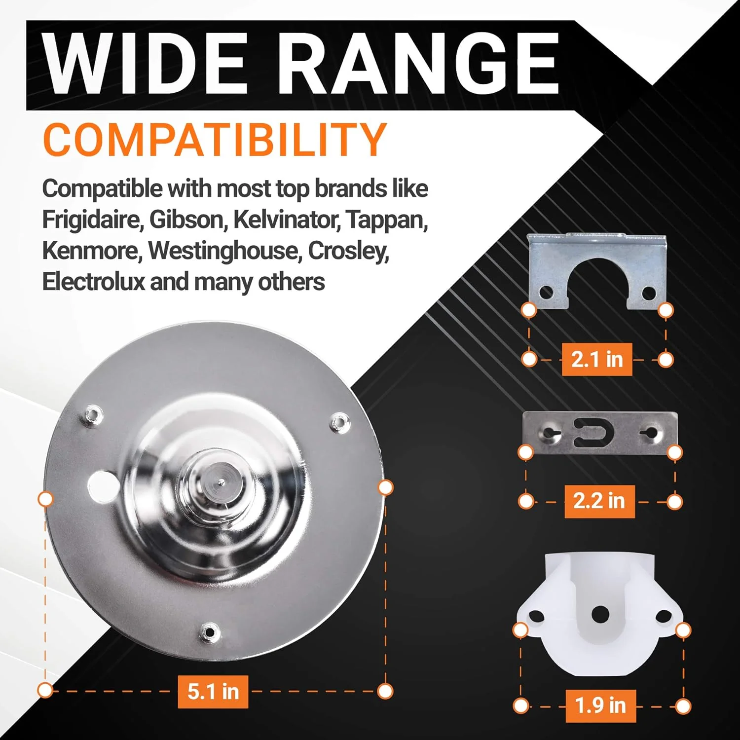 [Lifetime Warranty] 5303281153 & 134503600 Dryer Rear Bearing - Compatible with Frigidaire & Kenmore Dryers - Replaces PS459829 AP2142648 131777700 PS1148434 134163400 - Image 3