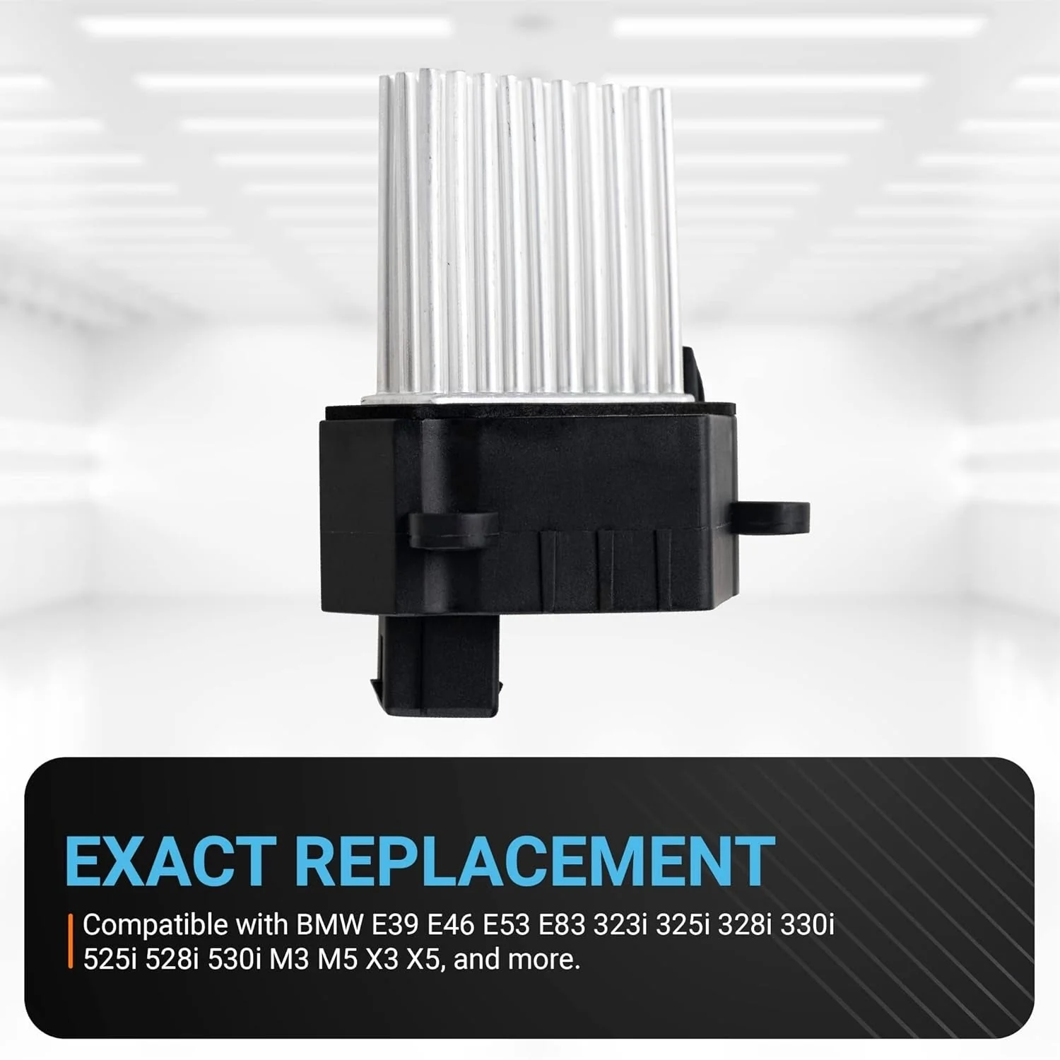 [Lifetime Warranty] 64116923204 Blower Motor Resistor - Replaces 64116923204 64116929486 - Image 3