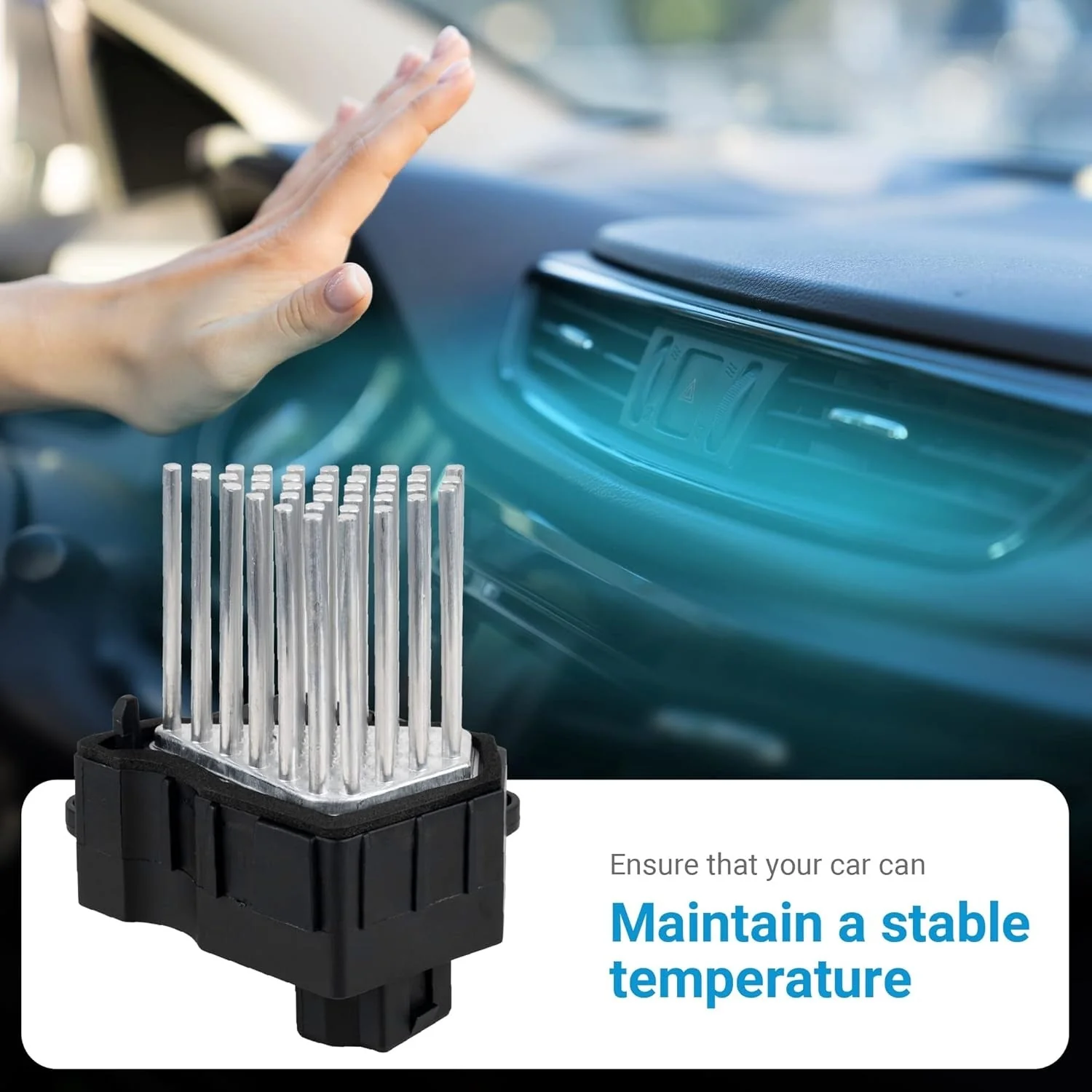 [Lifetime Warranty] 64116923204 Blower Motor Resistor - Replaces 64116923204 64116929486 - Image 4