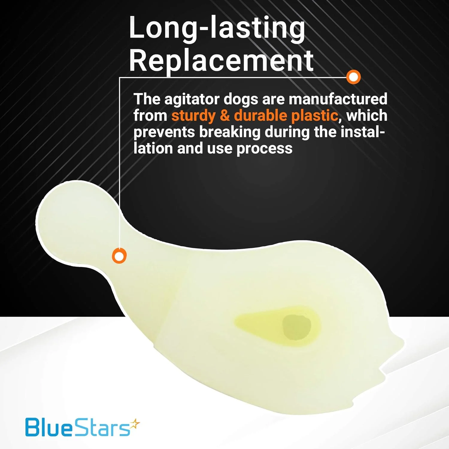 [Lifetime Warranty] 80040 Washer Agitator Dogs - Compatible with Whirlpool & Kenmore Washers - Replaces 285612 285770 3366877 387091 80040VP AP3119063 EA388034 ER80040 LP338 PS388034 - Pack of 4 - Image 5