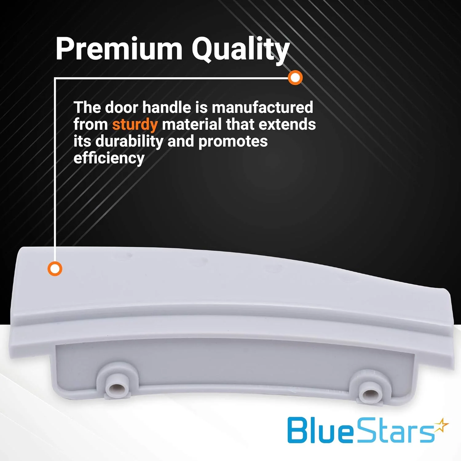[Lifetime Warranty] 8181846 Washer Door Handle - Compatible with Whirlpool Duet Washers GHW9100LW1 GHW9150PW4 GHW9300PW4 GHW9150PW1 GHW9150PW0 GHW9200LW GHW9400PW4 - Replaces PS11744938 AP6011739 - Image 5
