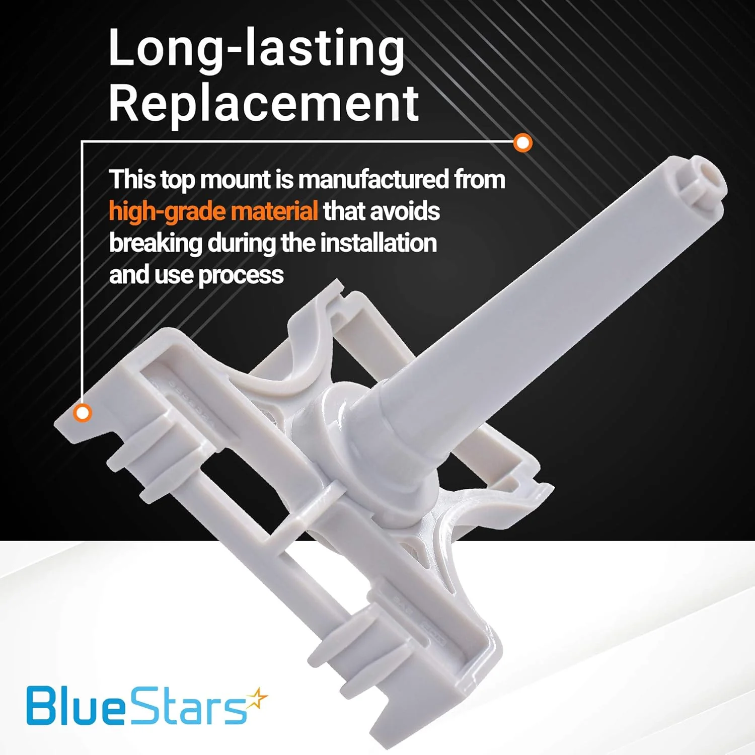 [Lifetime Warranty] 8539324 Dishwasher Upper Spray Arm Mount Replacement - Compatible with Whirlpool & Kenmore Dishwashers - Replaces 8268844 WP8539324VP AP6013024 PS11746245 - Image 4