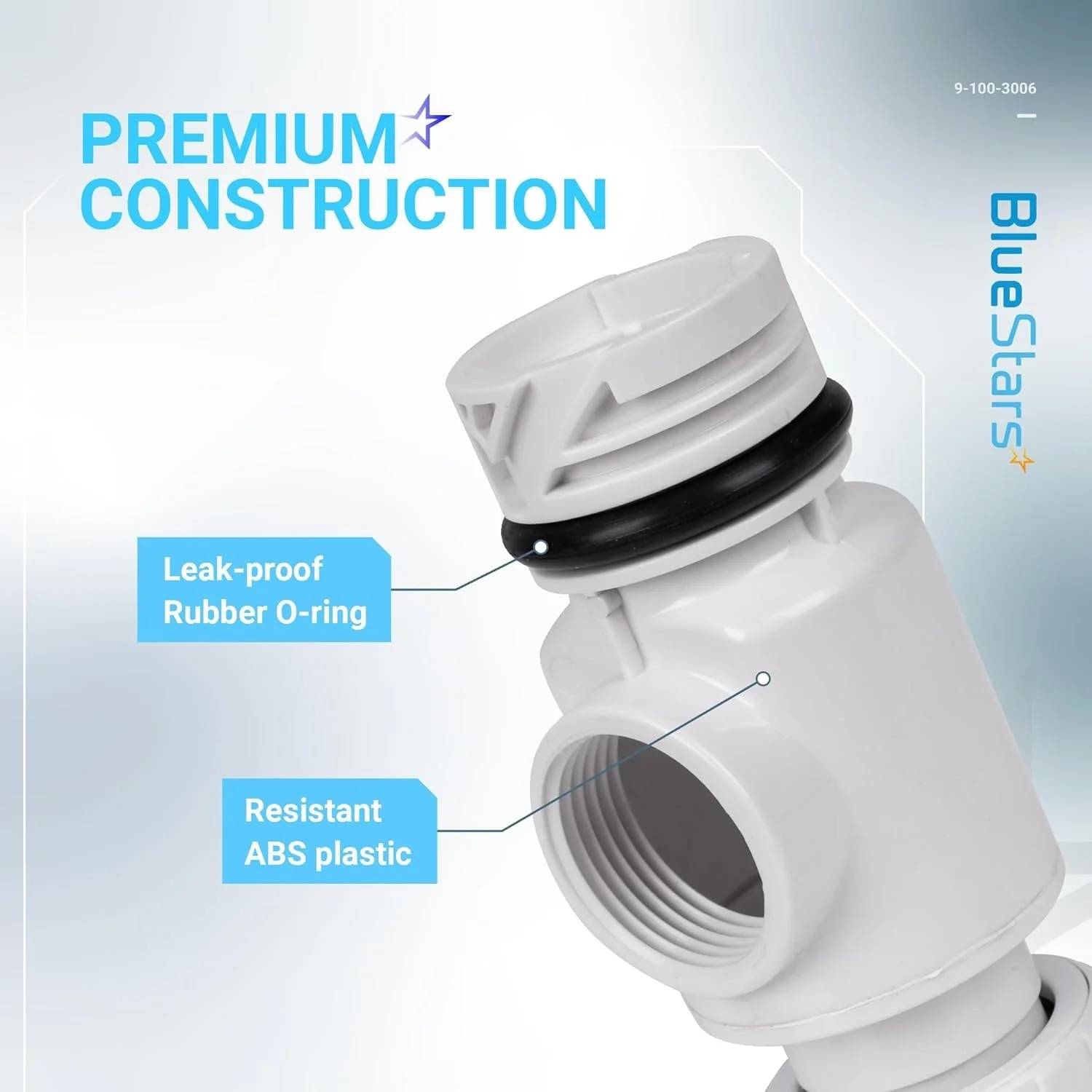 [Lifetime Warranty] 9-100-3006 Universal Wall Fitting Quick Disconnect - Image 3