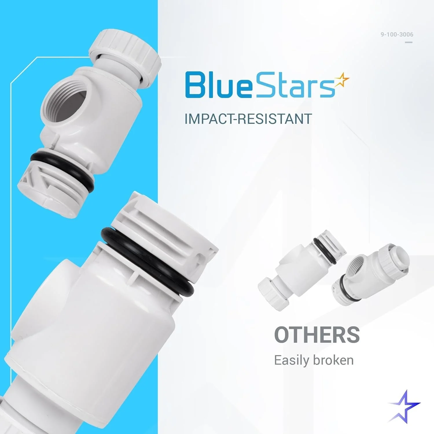 [Lifetime Warranty] 9-100-3006 Universal Wall Fitting Quick Disconnect - Image 6