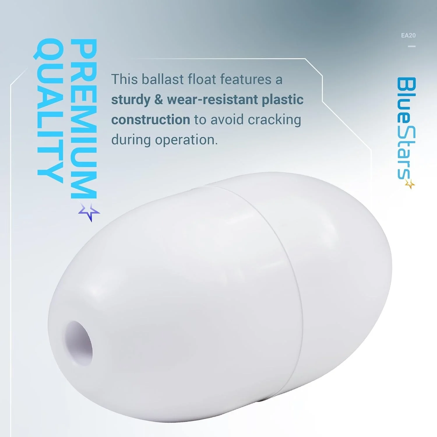 [Lifetime Warranty] EA20 White Ballast Float/Head Float A20 - Image 3