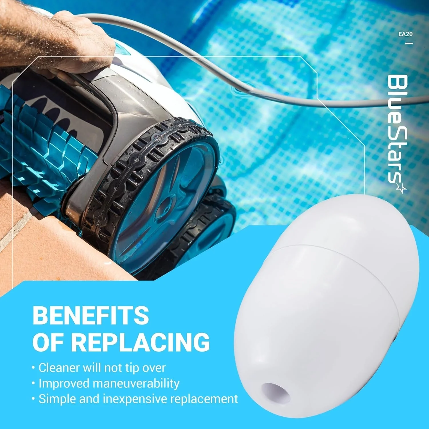[Lifetime Warranty] EA20 White Ballast Float/Head Float A20 - Image 6