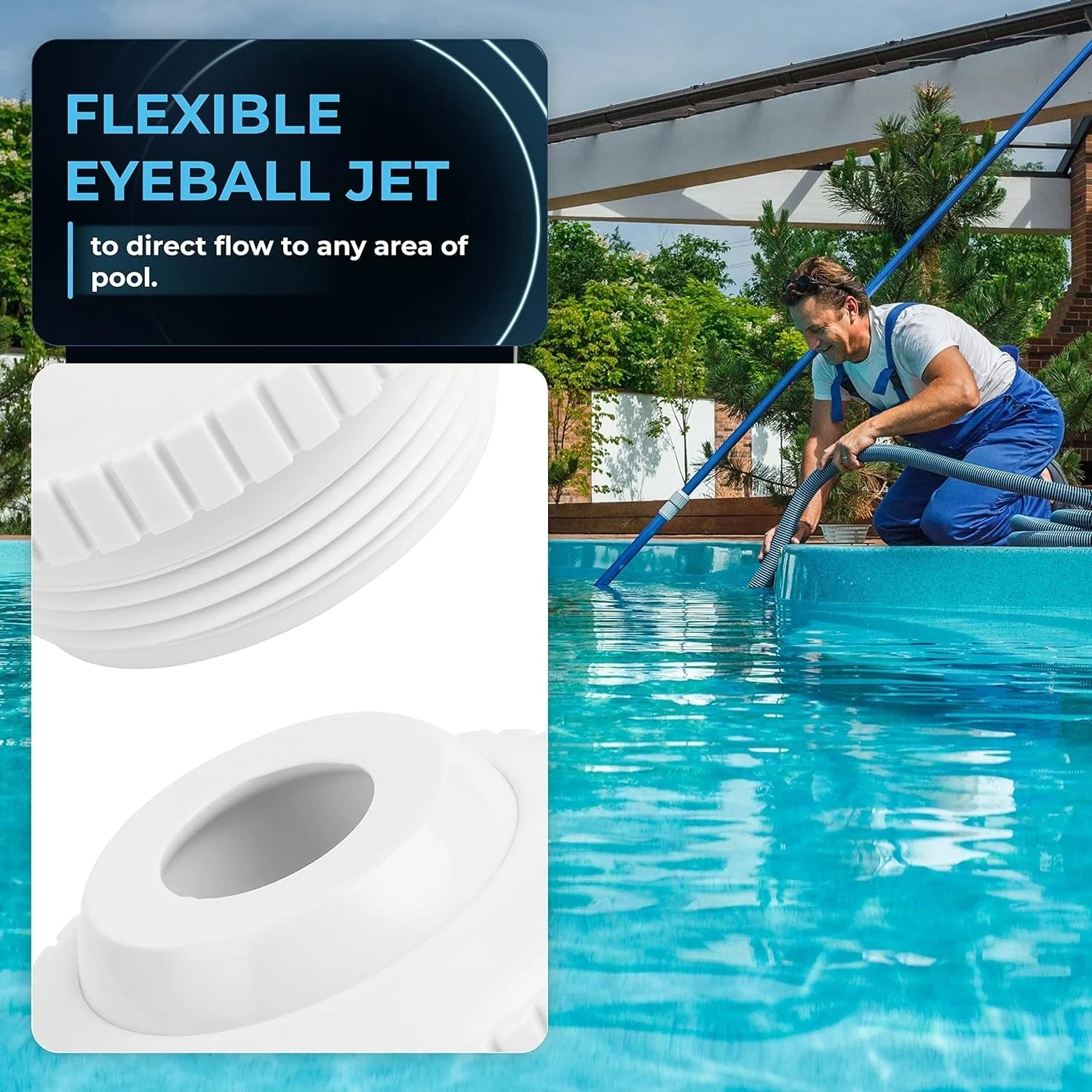 [Lifetime Warranty] SP1419C Pool Spa Directional Flow Hydrostream Return - Image 4