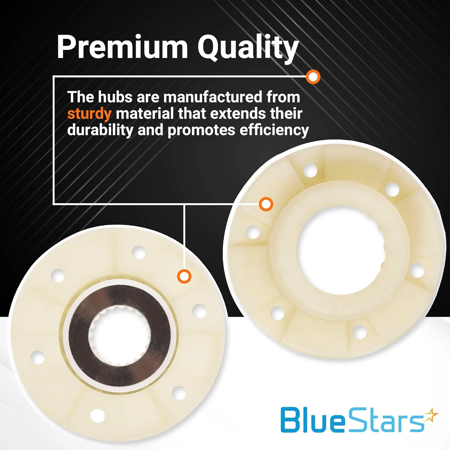 [Lifetime Warranty] W10820039 280145 Washer Hub Kit Replacement - Compatible with Cabrio Whirlpool Kenmore Washers - Replaces 8545948 8545953 W10118114 AP5985205 - Pack of 2 - Image 4