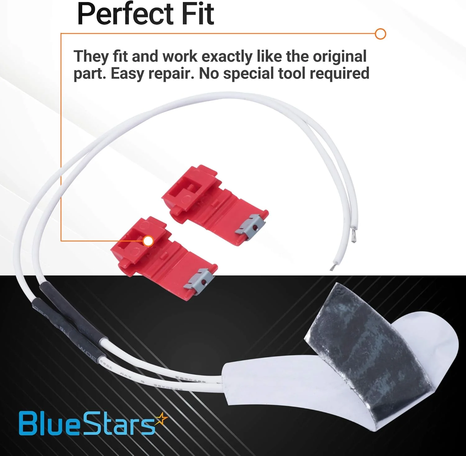 [Lifetime Warranty] WR49X10173 Refrigerator Dispenser Water Tube Heater Kit - Compatible with GE Kenmore Refrigerators - Replaces PS1766223 1381601 AP4318572 - Image 5